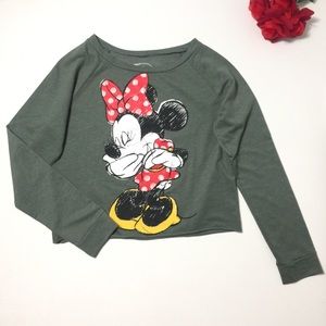 Minnie Mouse Crop Top